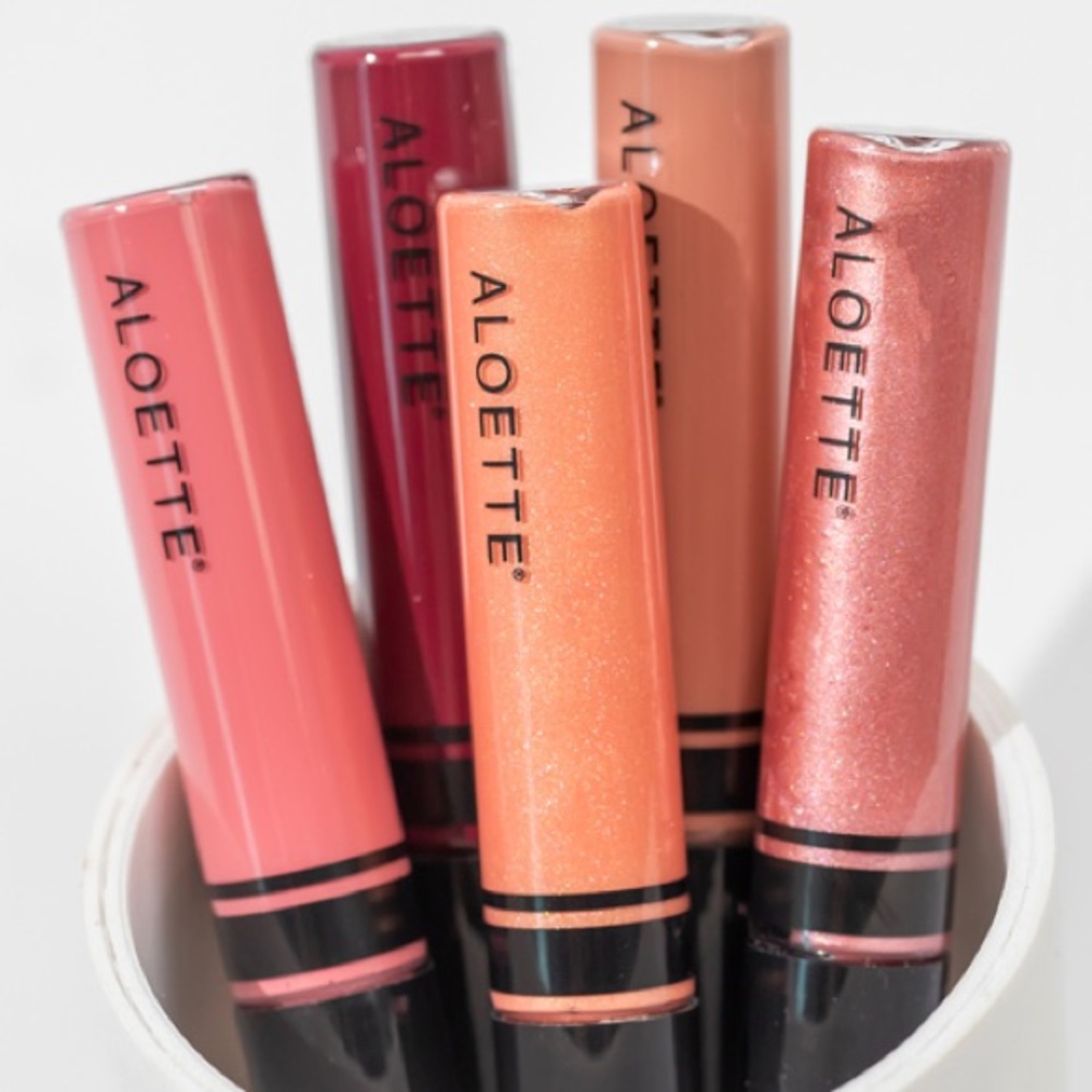 New! Aloette Liquid Lip Shine. Multiple shades available!